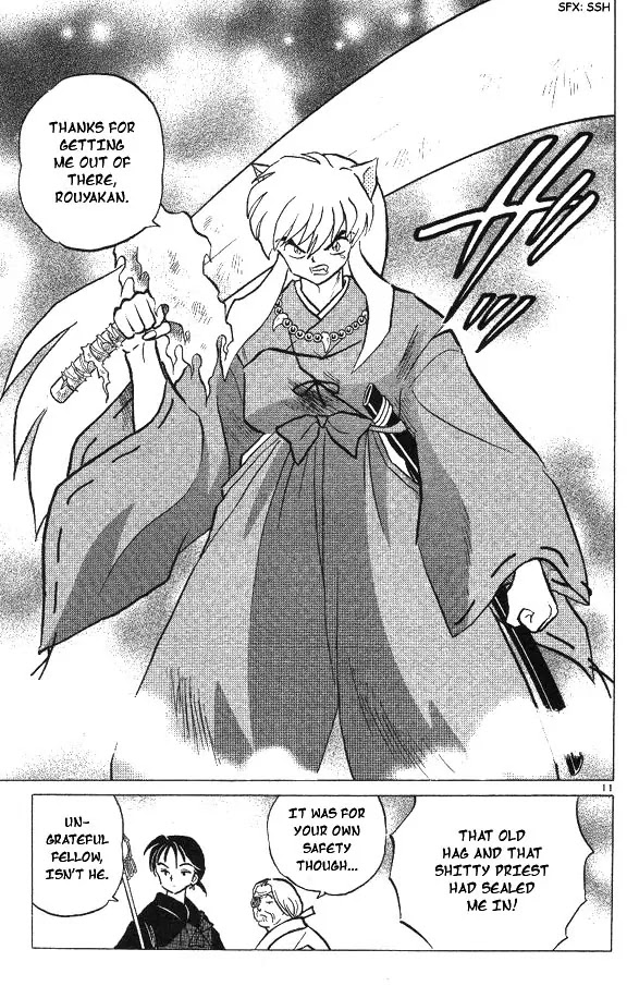 InuYasha Chapter 68 page 11 - Chapter 68: Torn Barrier