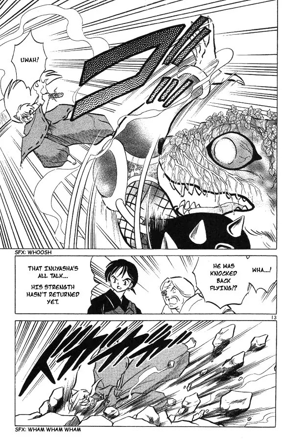 InuYasha Chapter 68 page 13 - Chapter 68: Torn Barrier