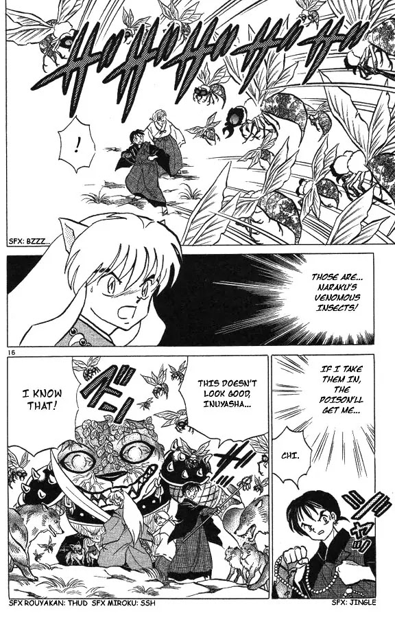 InuYasha Chapter 68 page 16 - Chapter 68: Torn Barrier