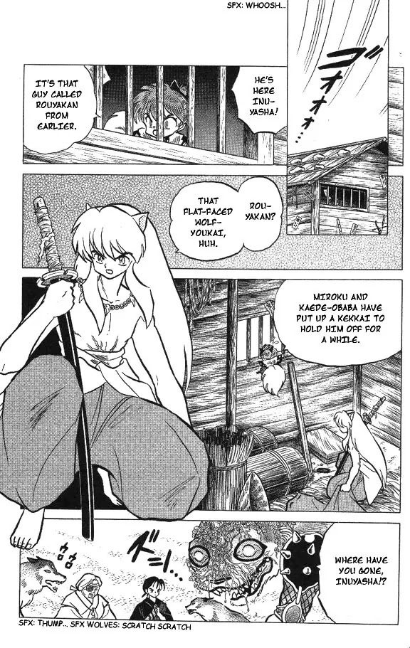 InuYasha Chapter 68 page 5 - Chapter 68: Torn Barrier