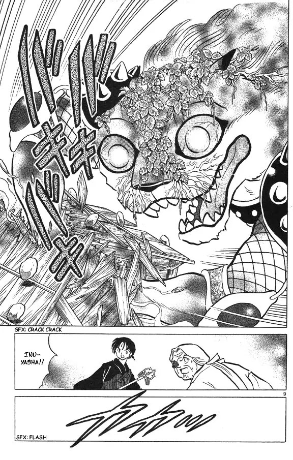 InuYasha Chapter 68 page 9 - Chapter 68: Torn Barrier