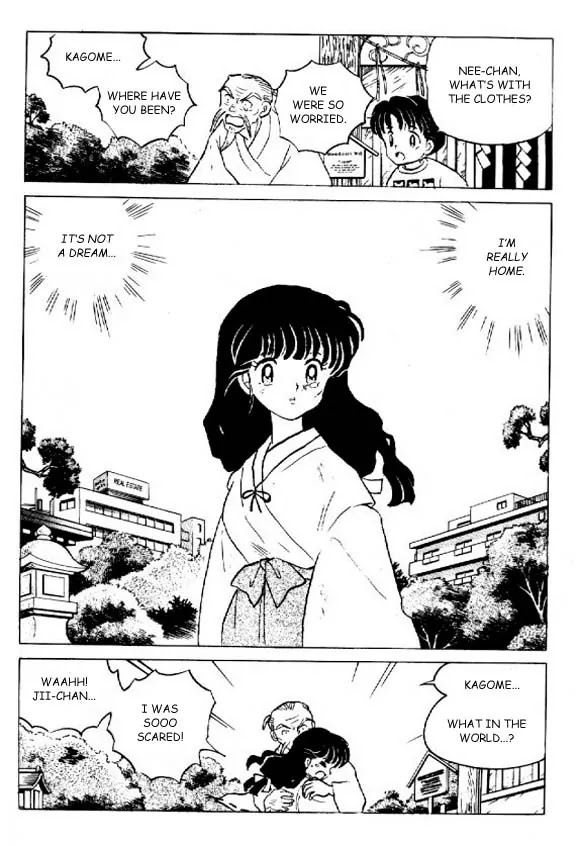 InuYasha Chapter 7 page 13 - Chapter 7: The Bone-gobbling Well