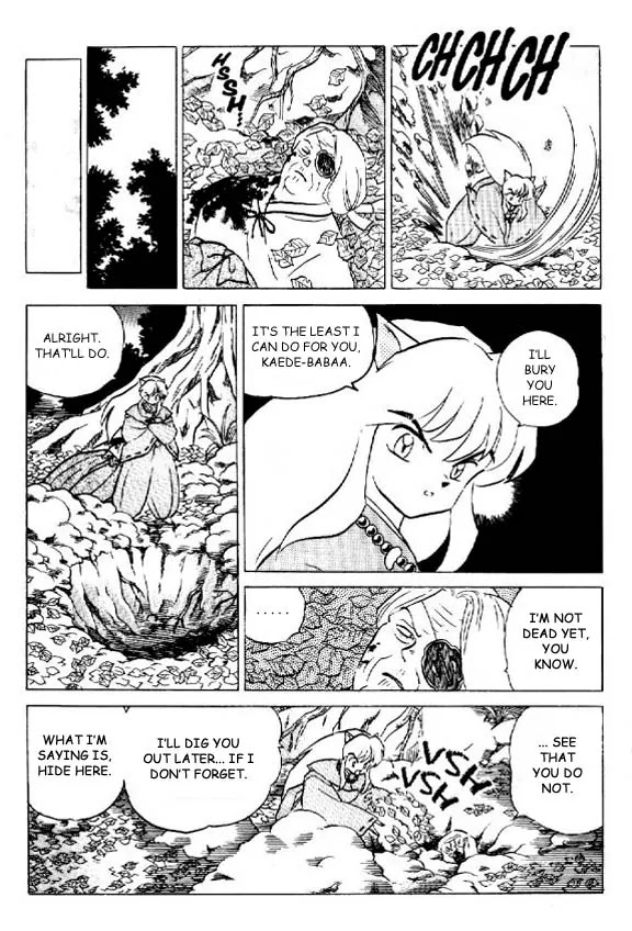 InuYasha Chapter 7 page 14 - Chapter 7: The Bone-gobbling Well