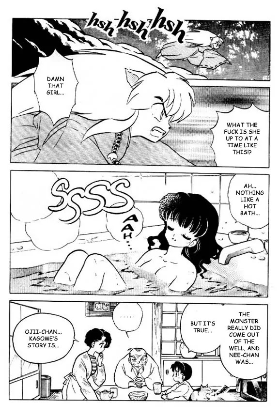 InuYasha Chapter 7 page 15 - Chapter 7: The Bone-gobbling Well