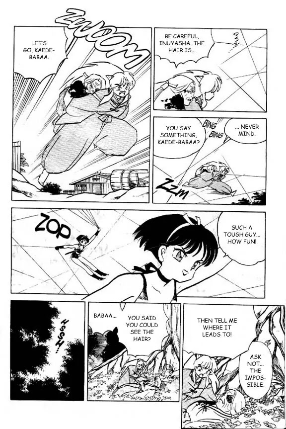 InuYasha Chapter 7 page 9 - Chapter 7: The Bone-gobbling Well