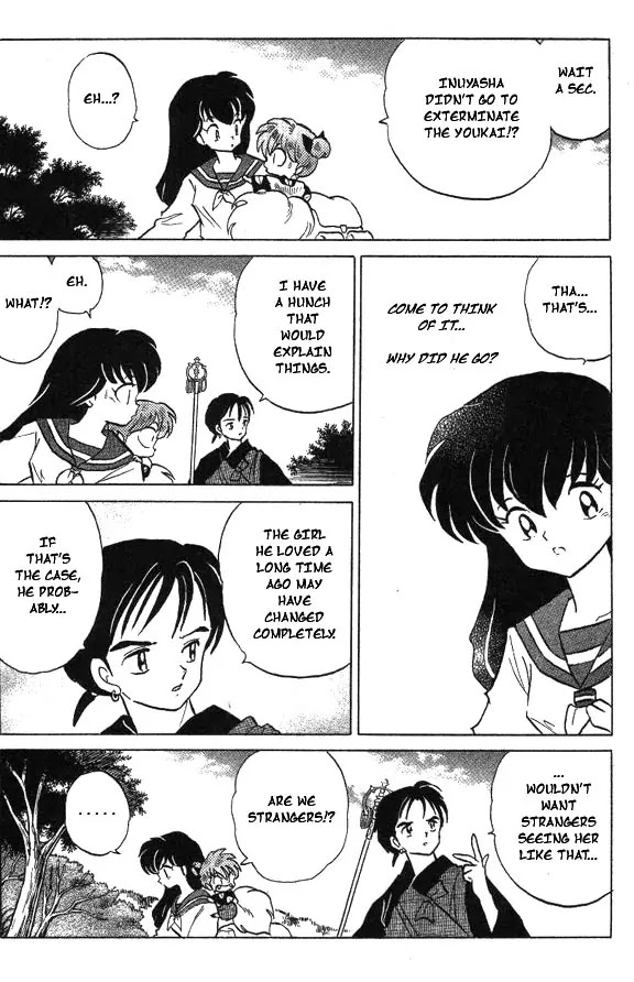 InuYasha Chapter 75 page 4 - Chapter 75: Kikyou’s Barrier