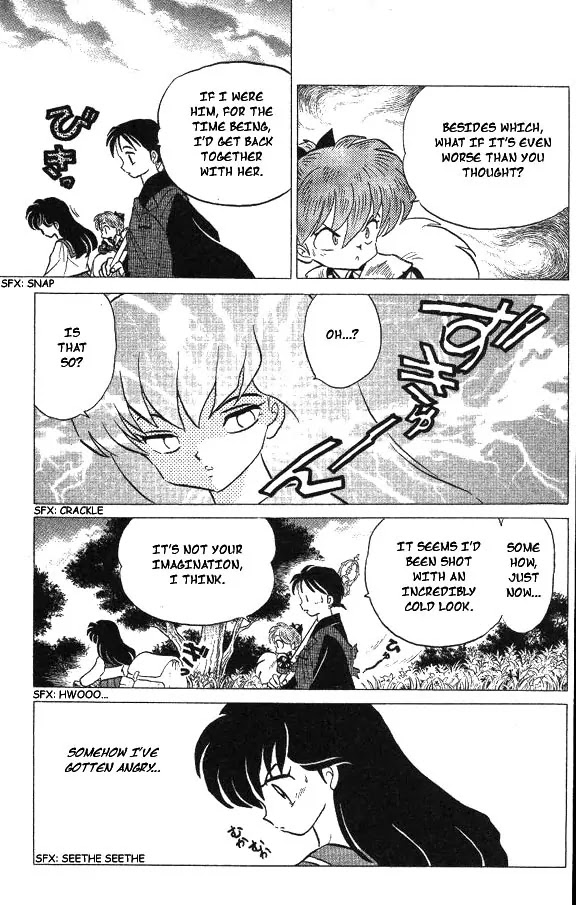 InuYasha Chapter 75 page 5 - Chapter 75: Kikyou’s Barrier