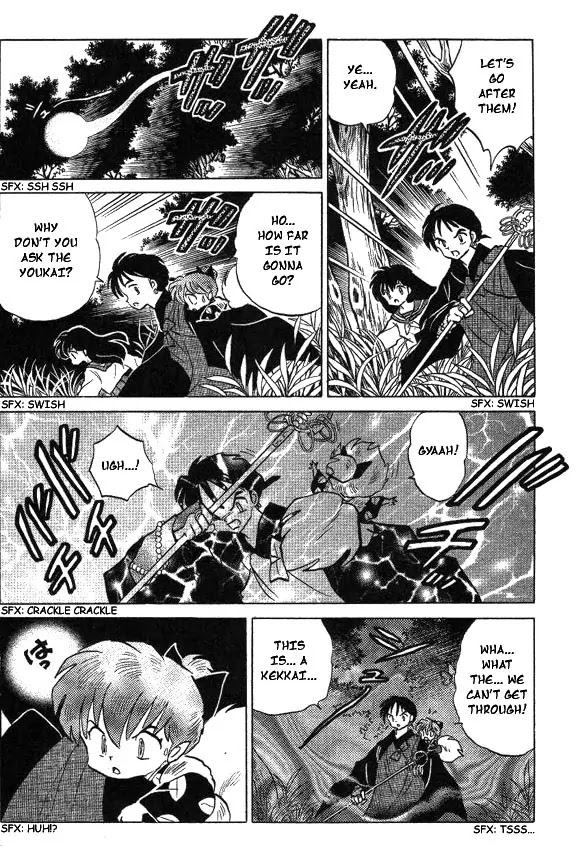 InuYasha Chapter 75 page 8 - Chapter 75: Kikyou’s Barrier