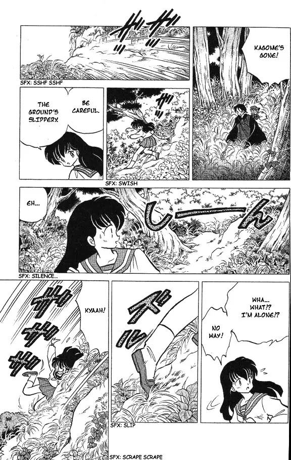 InuYasha Chapter 75 page 9 - Chapter 75: Kikyou’s Barrier