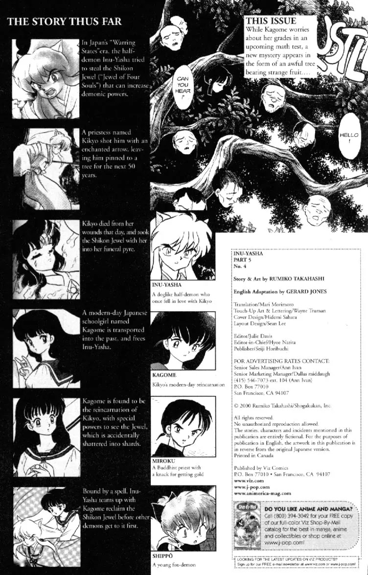 InuYasha Chapter 79 page 3 - Chapter 79: The Fruits of Evil