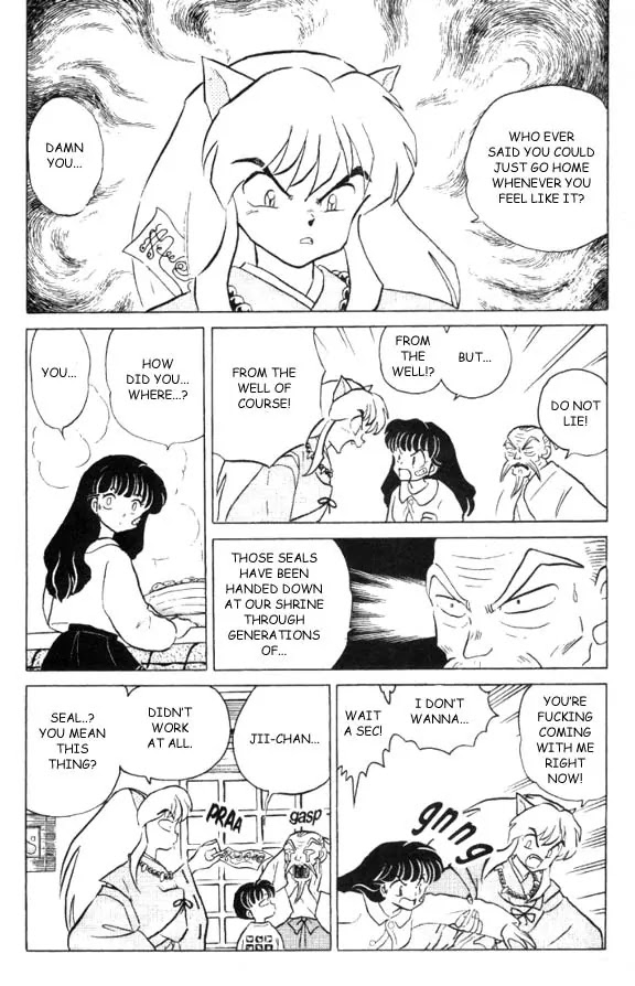InuYasha Chapter 8 page 7 - Chapter 8: The Return