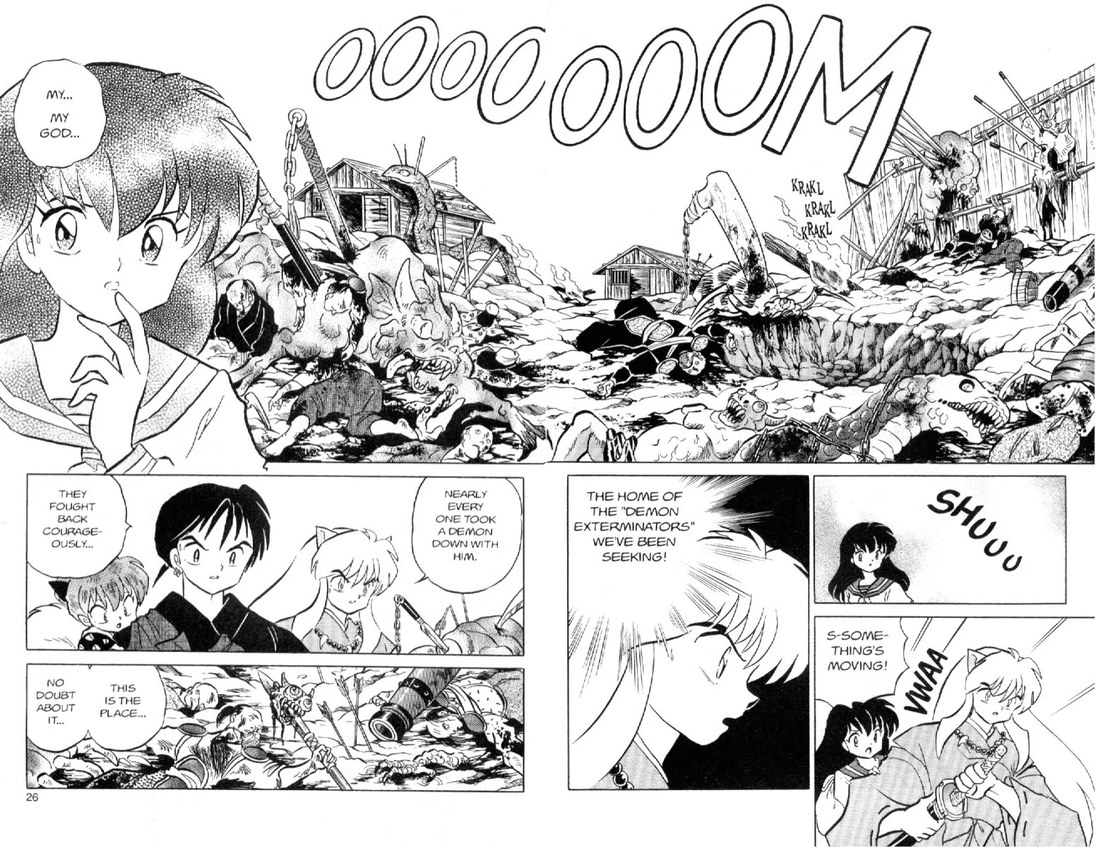 InuYasha Chapter 88 page 4 - Chapter 88: Within the Fort