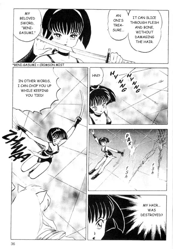 InuYasha Chapter 9 page 20 - Chapter 9: Yura’s Nest