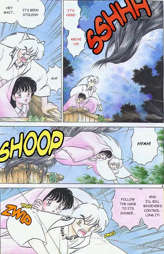 InuYasha Chapter 9 page 7 - Chapter 9: Yura’s Nest