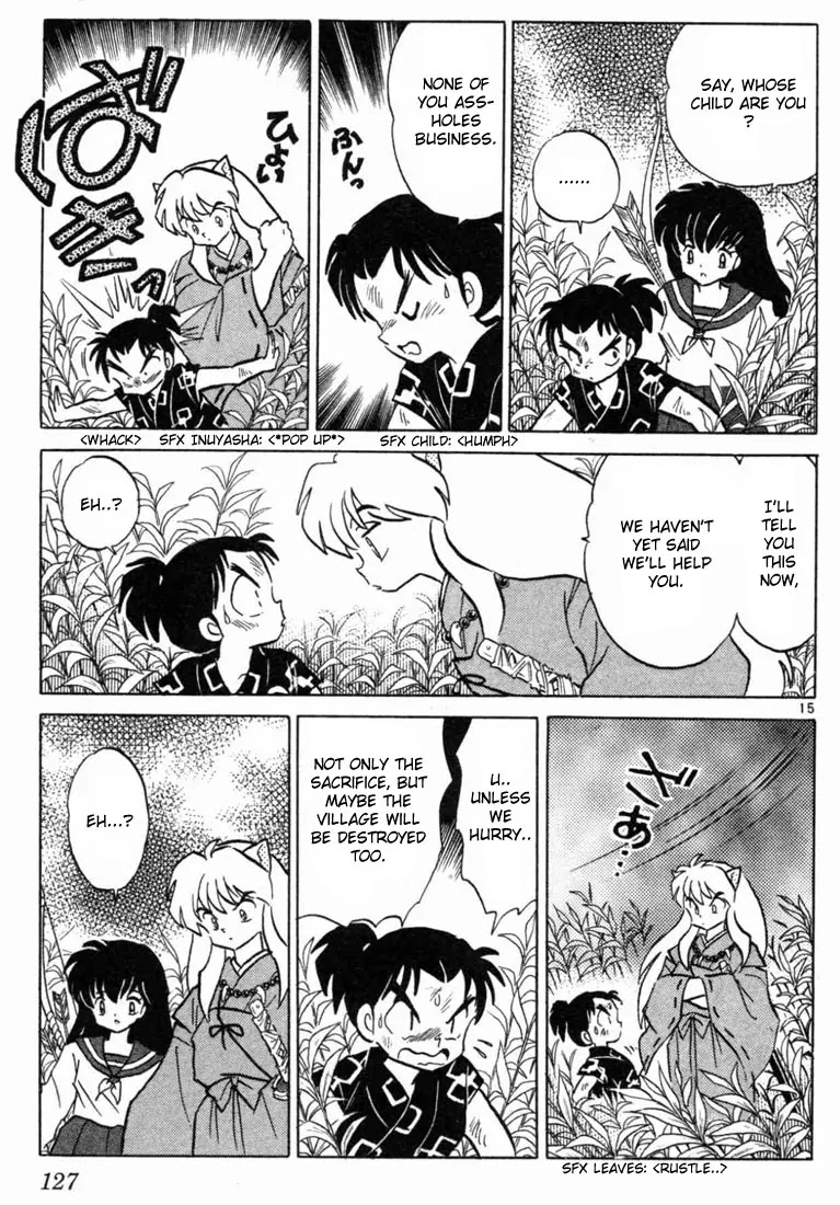 InuYasha Chapter 95 page 15 - Chapter 95: Water God
