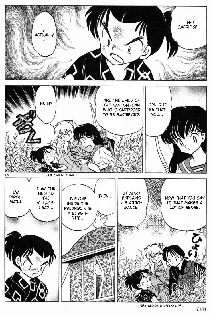 InuYasha Chapter 95 page 16 - Chapter 95: Water God