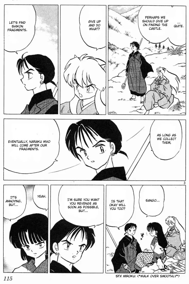 InuYasha Chapter 95 page 3 - Chapter 95: Water God