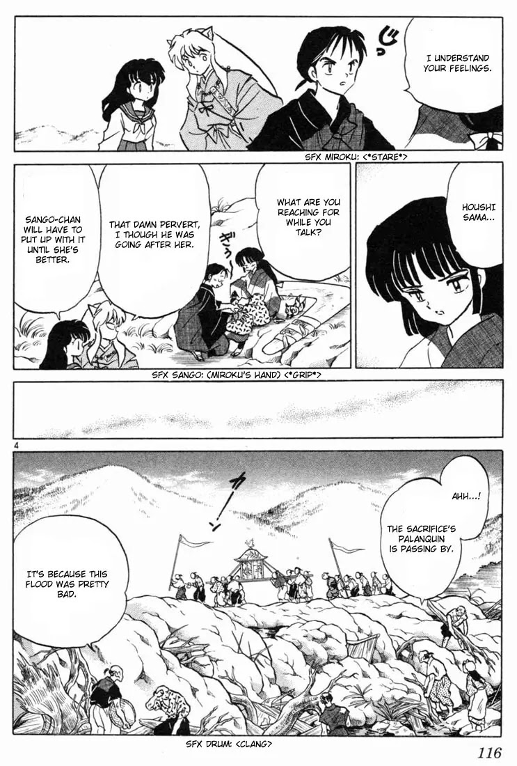 InuYasha Chapter 95 page 4 - Chapter 95: Water God