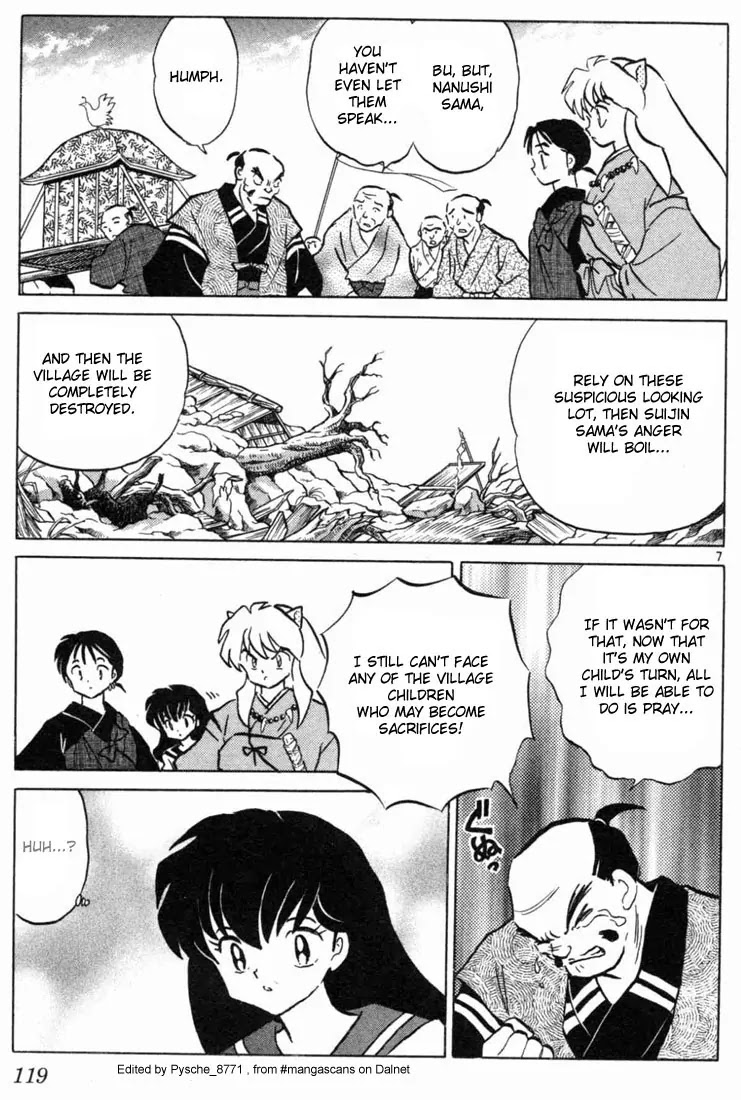 InuYasha Chapter 95 page 7 - Chapter 95: Water God