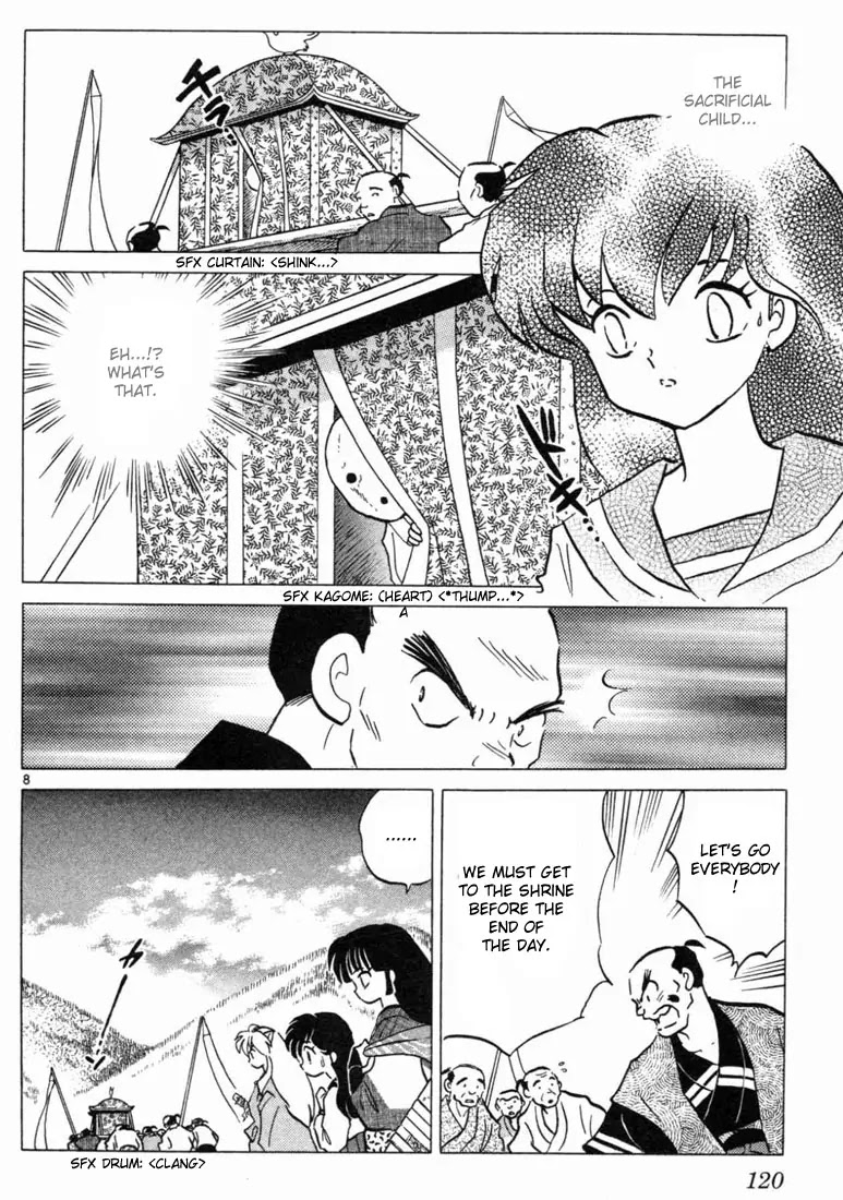 InuYasha Chapter 95 page 8 - Chapter 95: Water God