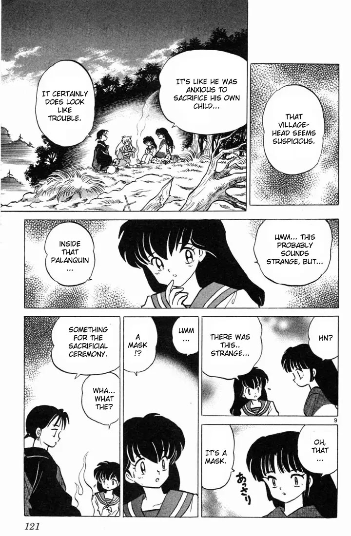 InuYasha Chapter 95 page 9 - Chapter 95: Water God