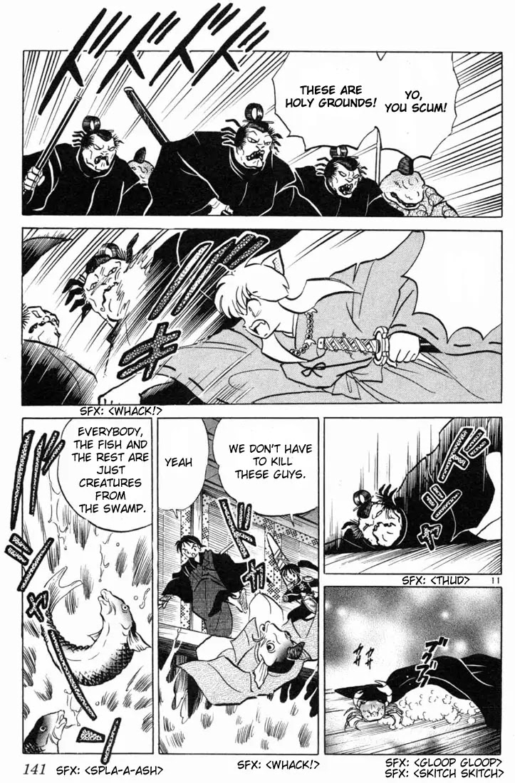 InuYasha Chapter 96 page 11 - Chapter 96: Holy Weapon
