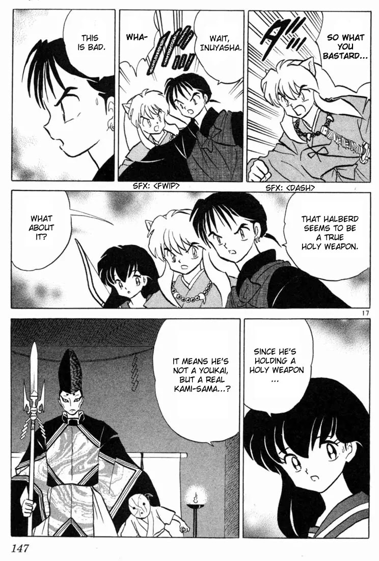 InuYasha Chapter 96 page 17 - Chapter 96: Holy Weapon