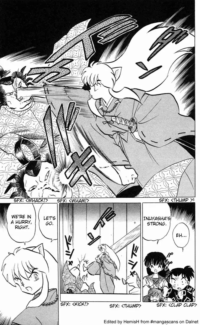InuYasha Chapter 96 page 5 - Chapter 96: Holy Weapon