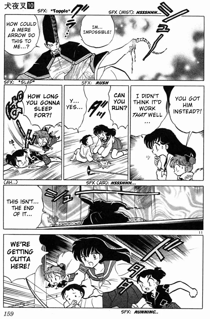 InuYasha Chapter 97 page 11 - Chapter 97: True Nature of the God