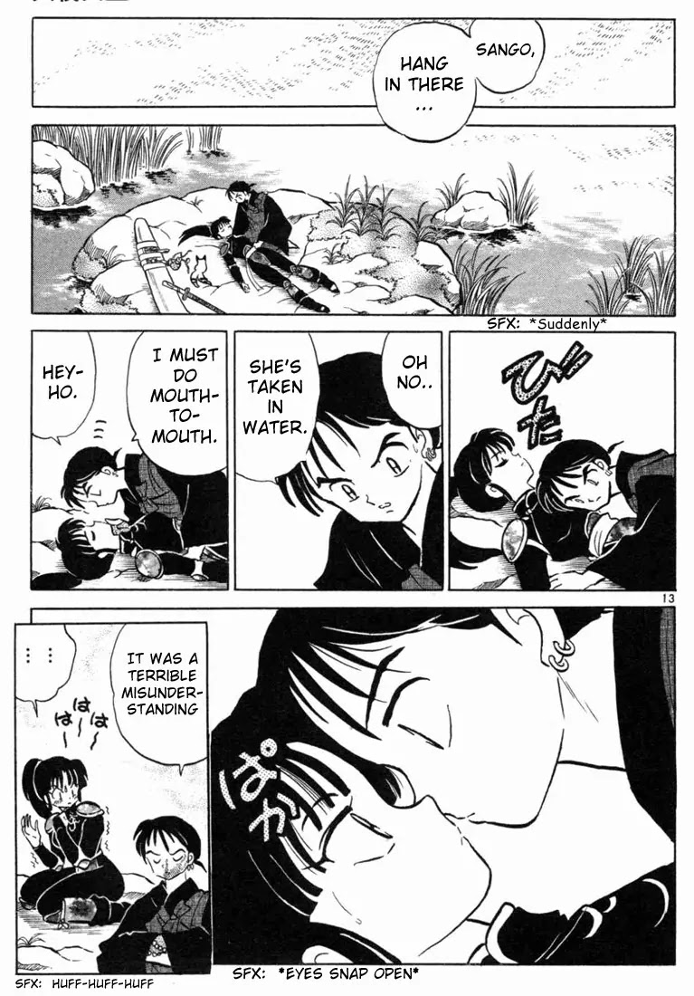 InuYasha Chapter 97 page 13 - Chapter 97: True Nature of the God