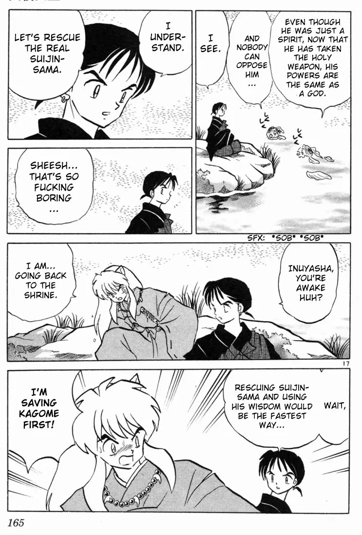 InuYasha Chapter 97 page 17 - Chapter 97: True Nature of the God