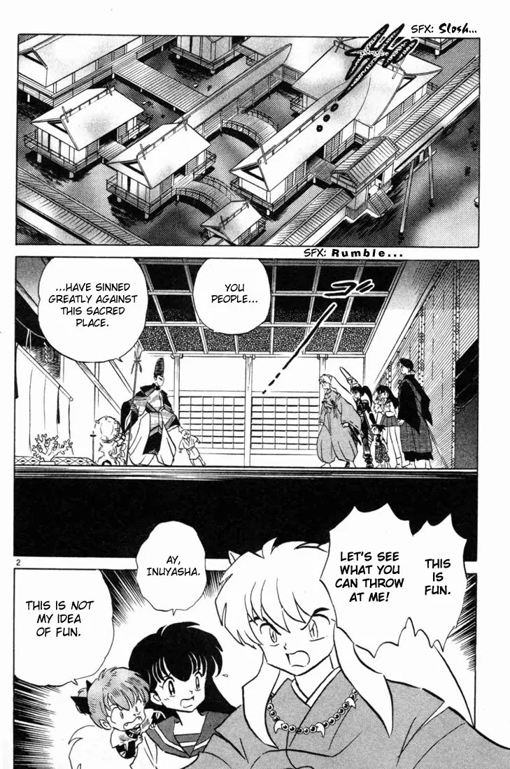 InuYasha Chapter 97 page 2 - Chapter 97: True Nature of the God