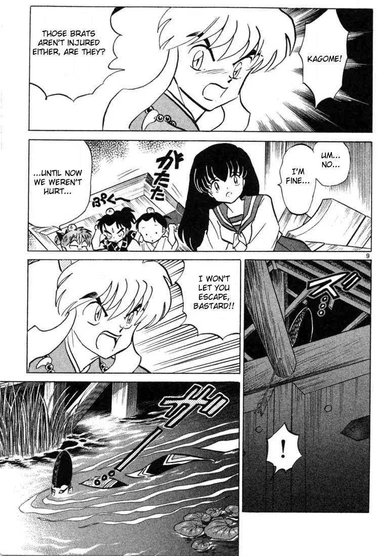 InuYasha Chapter 98 page 9 - Chapter 98: The True Water God