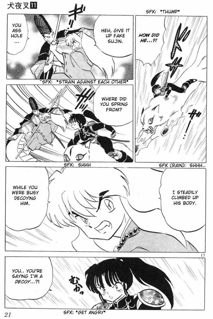 InuYasha Chapter 99 page 20 - Chapter 99: Water-Spout