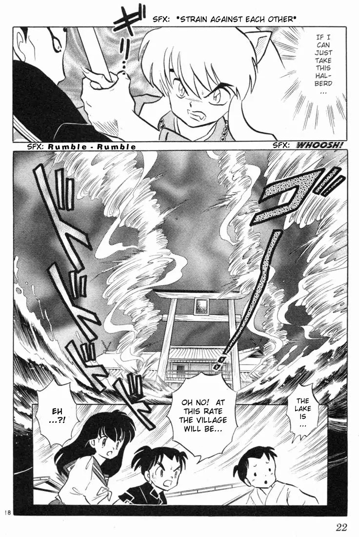 InuYasha Chapter 99 page 21 - Chapter 99: Water-Spout