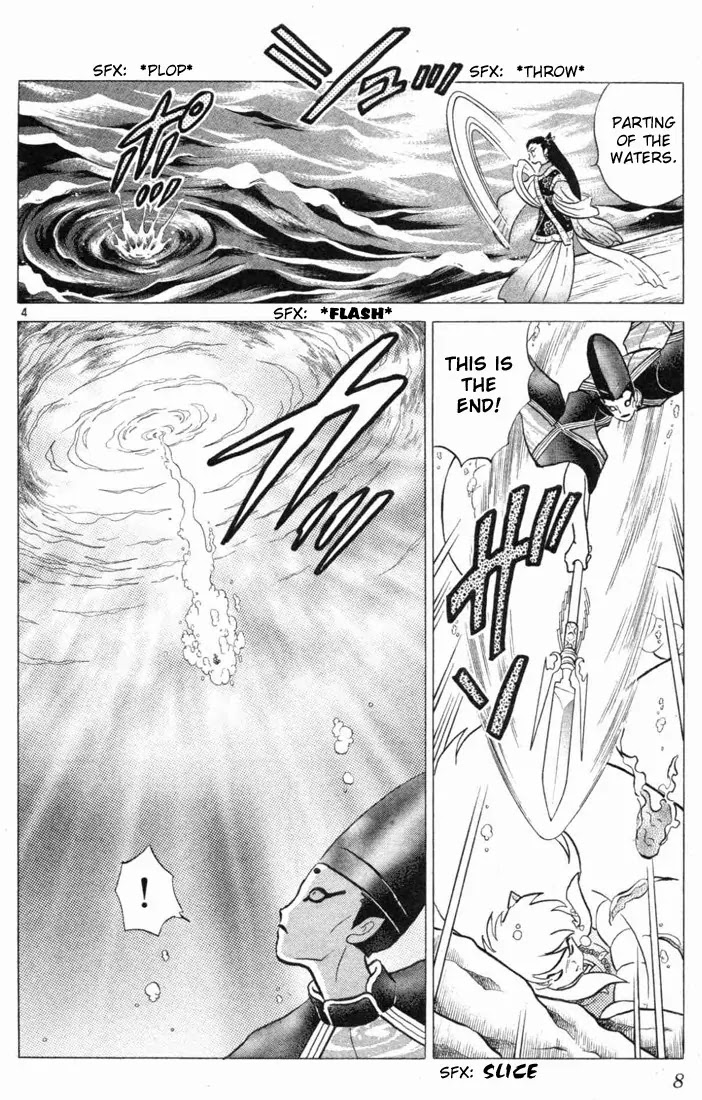 InuYasha Chapter 99 page 7 - Chapter 99: Water-Spout