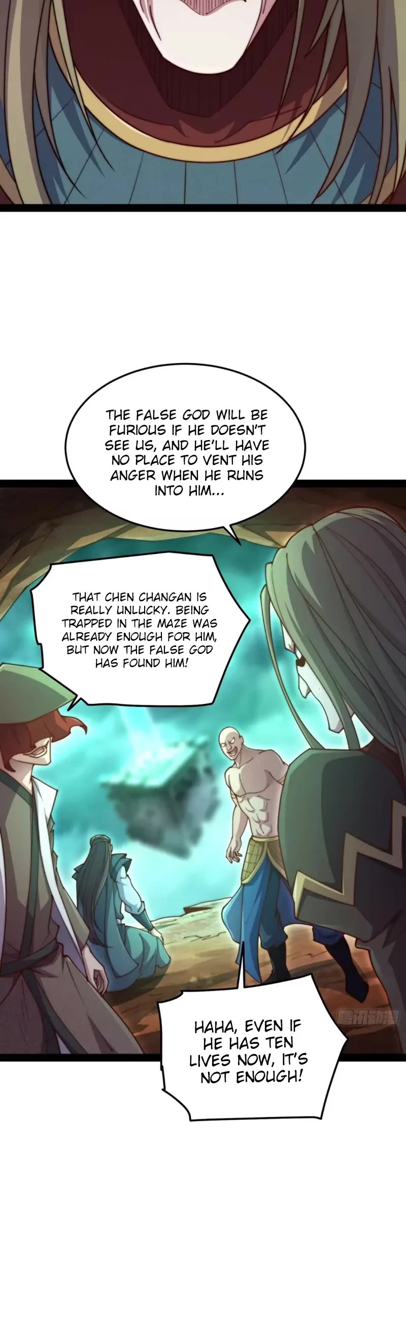 Invincible at the Start Chapter 116 page 40 - Chapter 116: The Cruel False God