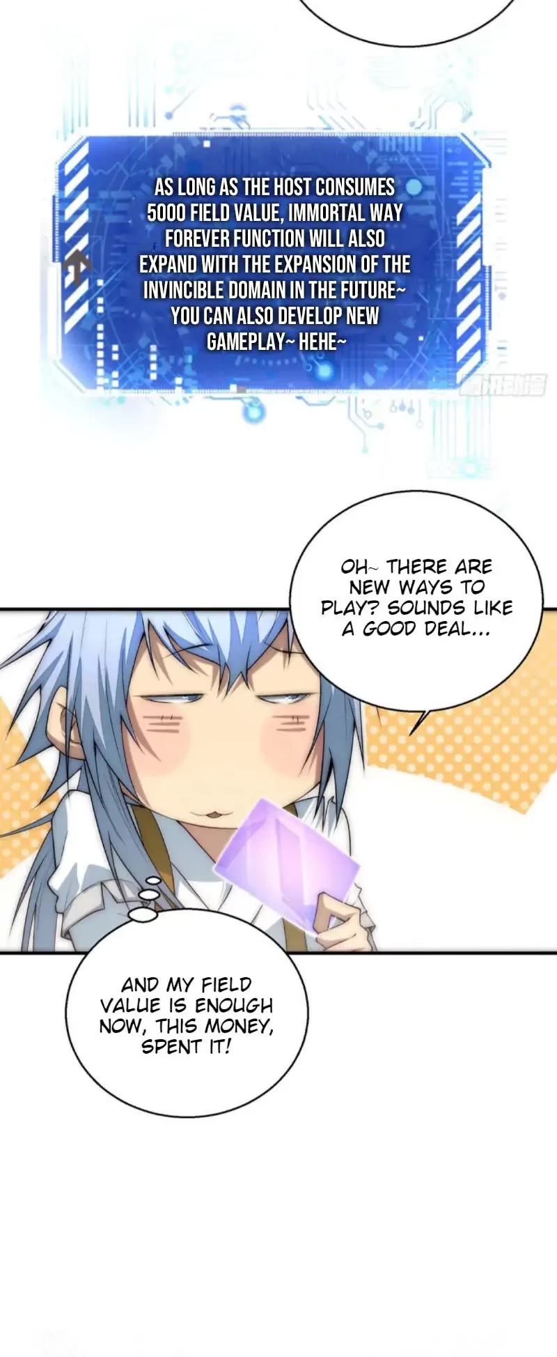 Invincible at the Start Chapter 15 page 21 - Chapter 15: New skill: True Solution of Immortal