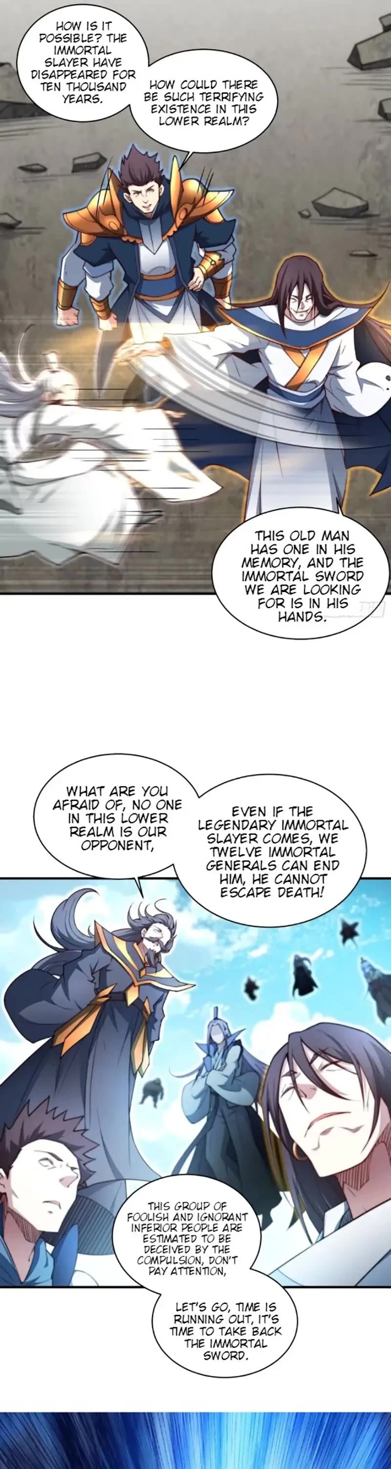 Invincible at the Start Chapter 17 page 11 - Chapter 17: The Immortal Arrives