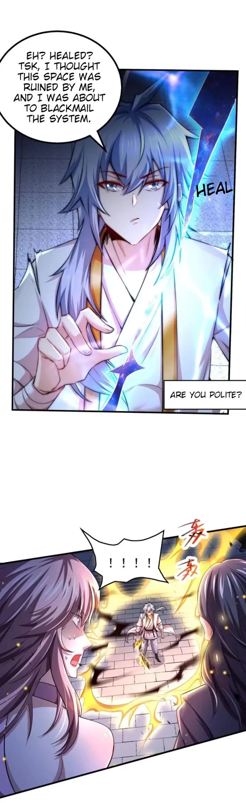 Invincible at the Start Chapter 19 page 14 - Chapter 19: Divine Fire