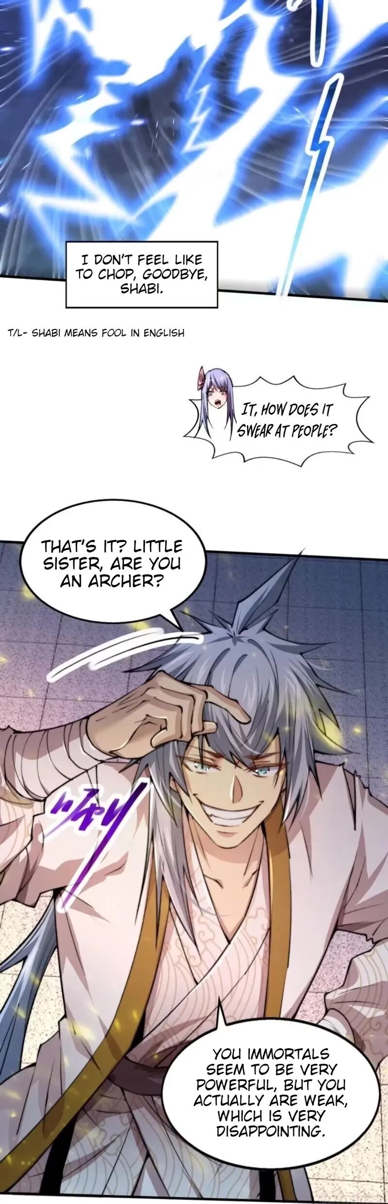 Invincible at the Start Chapter 19 page 5 - Chapter 19: Divine Fire
