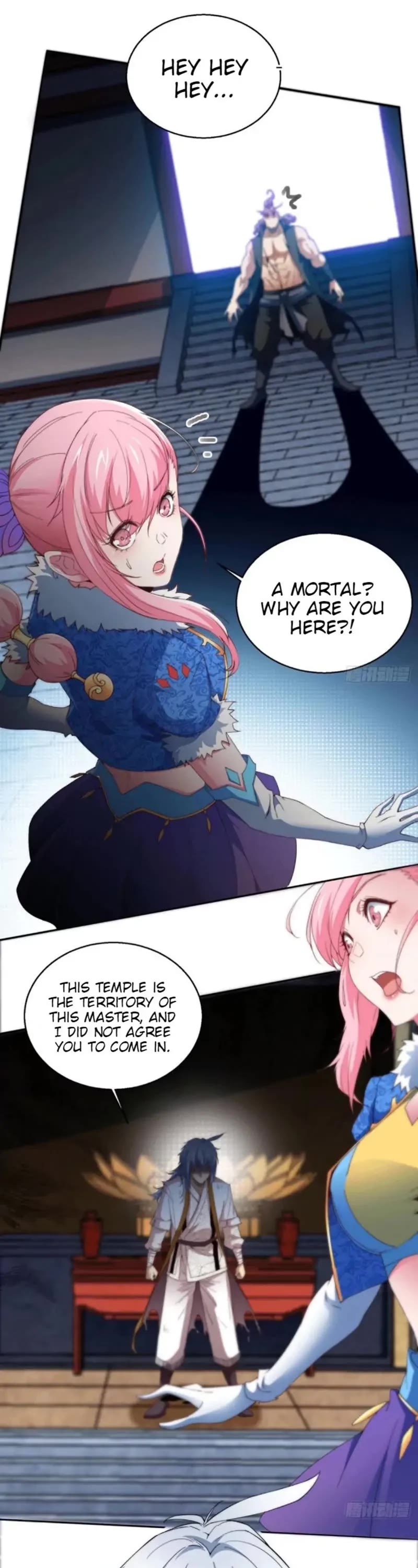 Invincible at the Start Chapter 2 page 20 - Chapter 2: Saving from Li Xiao and accepting a disciple??