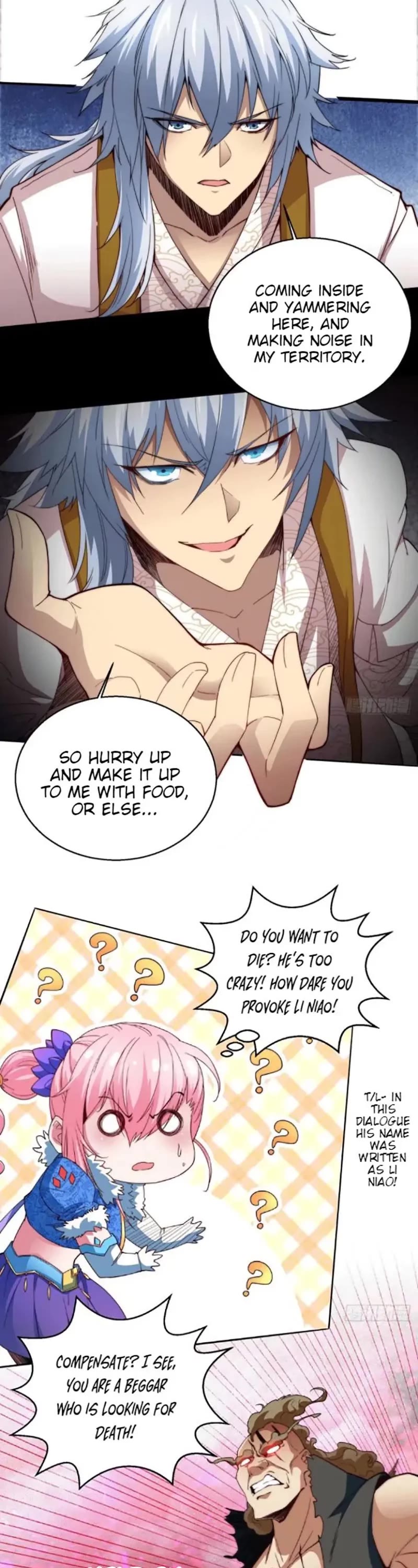 Invincible at the Start Chapter 2 page 21 - Chapter 2: Saving from Li Xiao and accepting a disciple??