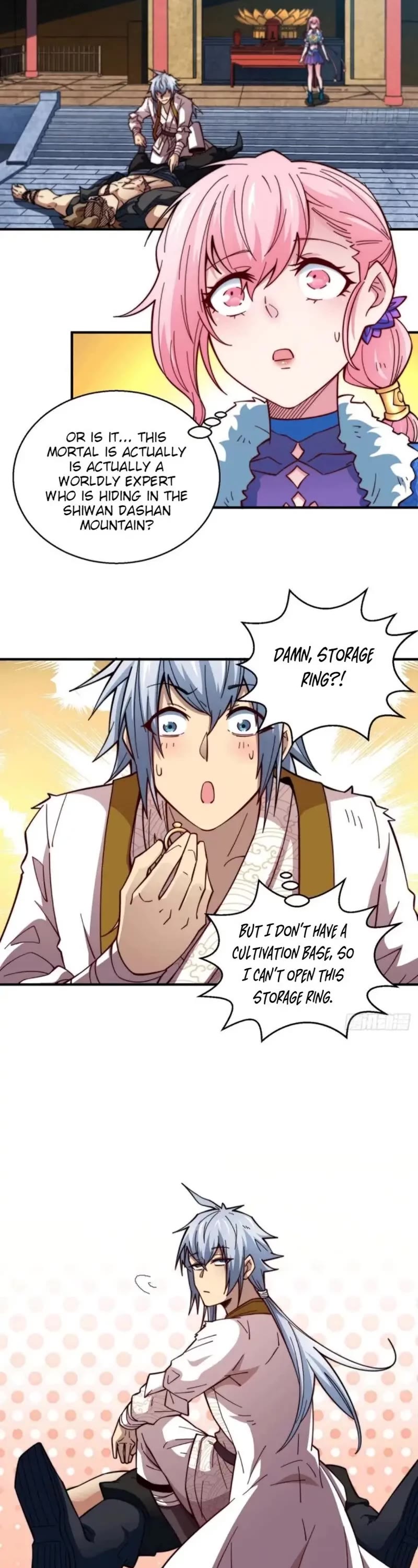 Invincible at the Start Chapter 2 page 35 - Chapter 2: Saving from Li Xiao and accepting a disciple??