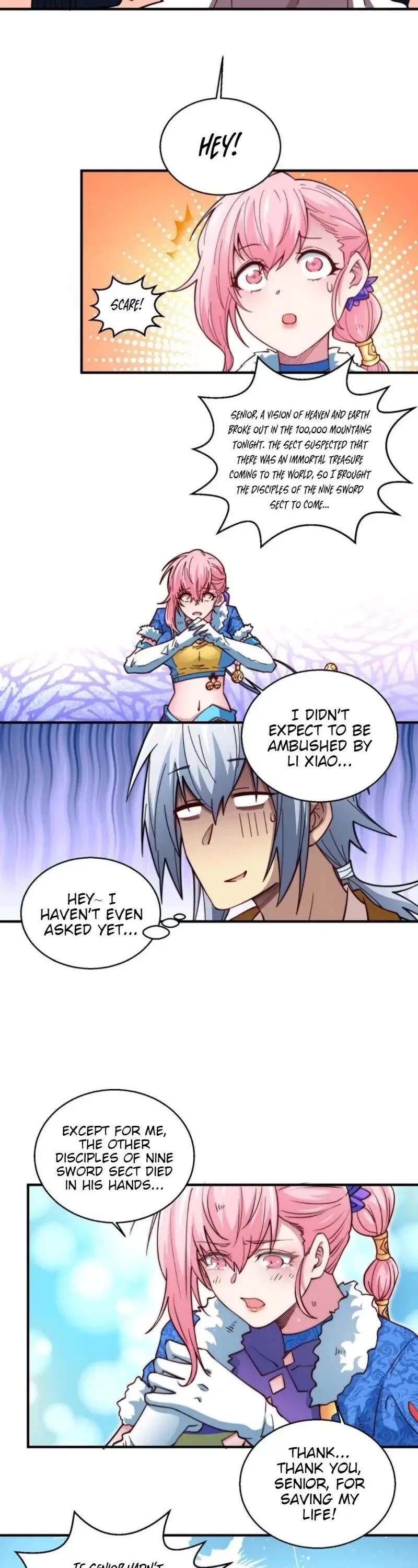 Invincible at the Start Chapter 2 page 36 - Chapter 2: Saving from Li Xiao and accepting a disciple??