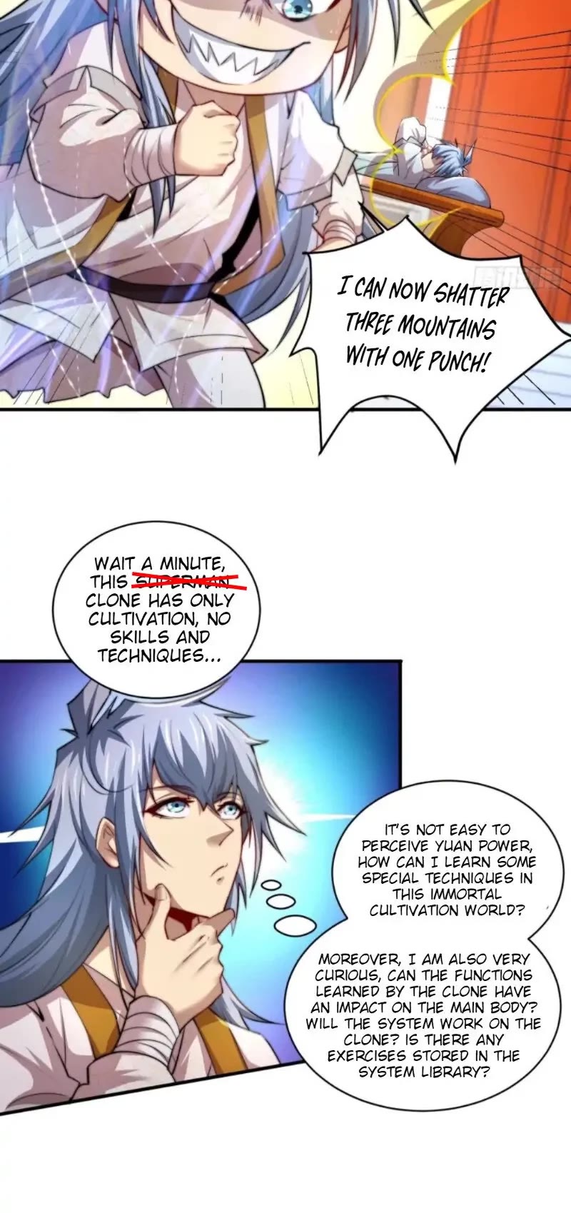 Invincible at the Start Chapter 22 page 16 - Chapter 22: The Immortal Clone
