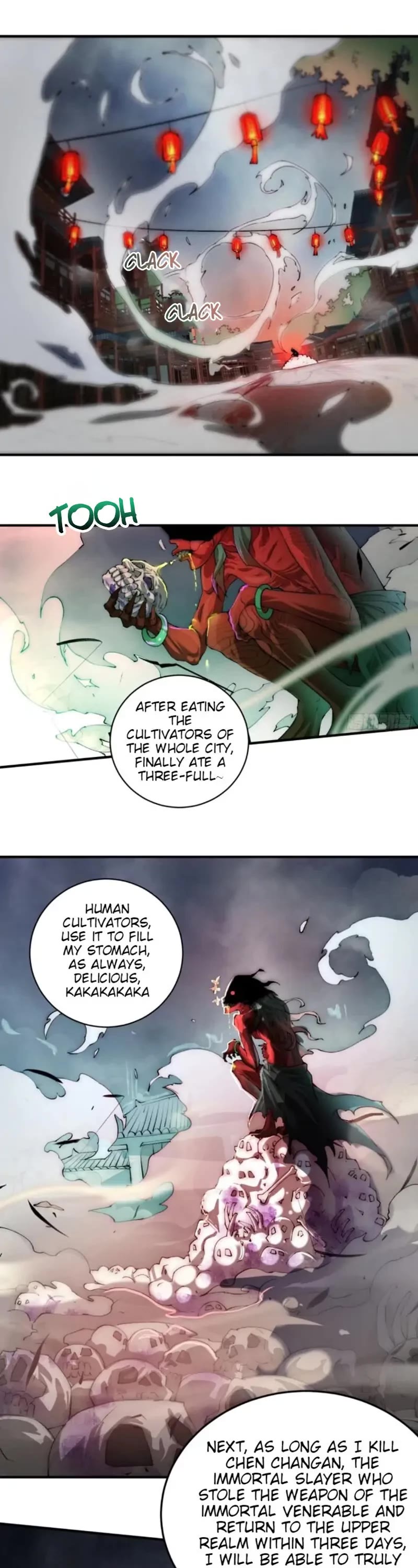 Invincible at the Start Chapter 23 page 16 - Chapter 23: Green Hair Immortal Ghost