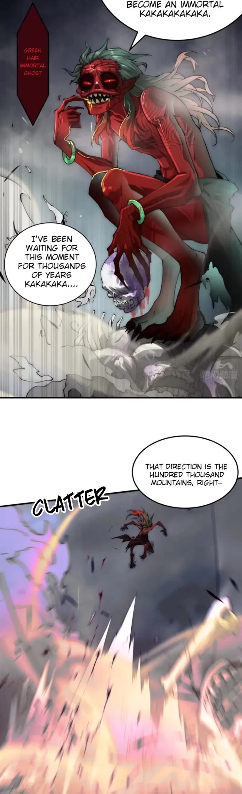 Invincible at the Start Chapter 23 page 17 - Chapter 23: Green Hair Immortal Ghost