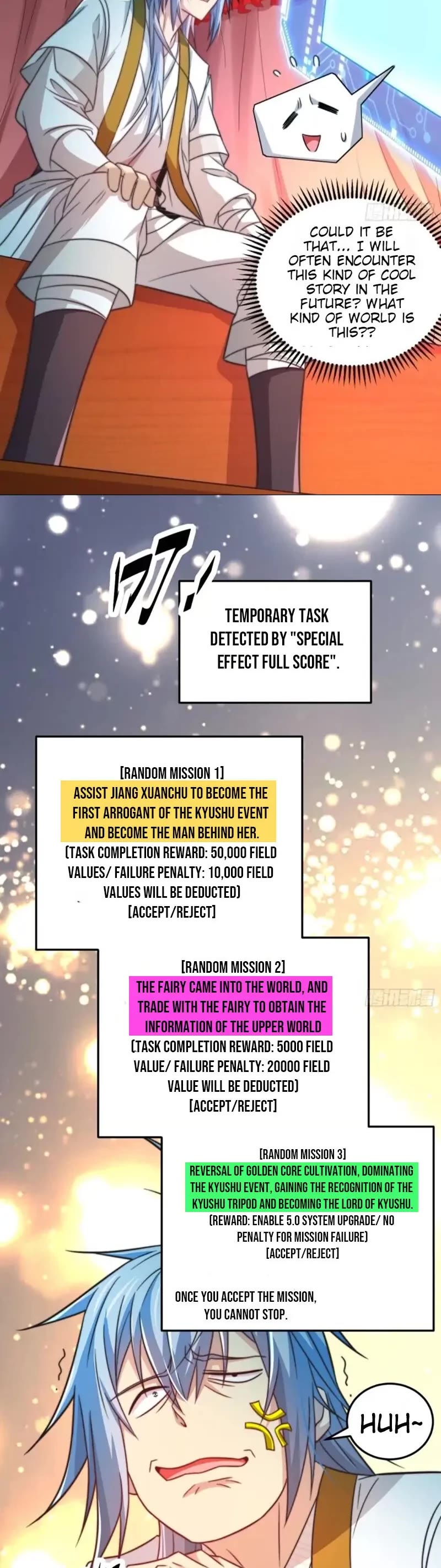 Invincible at the Start Chapter 29 page 18 - Chapter 29: Special Effect Full Score