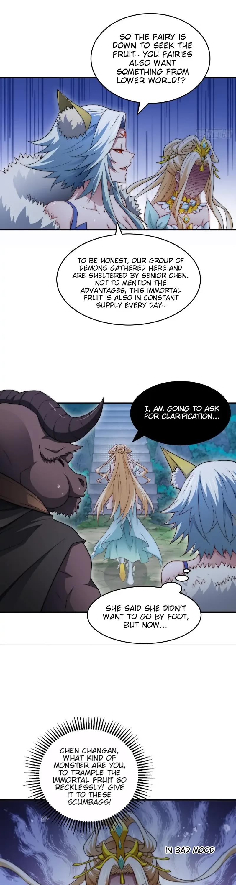 Invincible at the Start Chapter 44 page 6 - Chapter 44: Making a deal with the Fairy